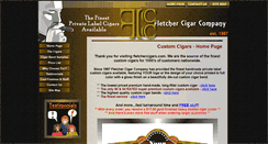 Desktop Screenshot of fletchercigars.com